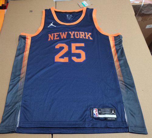 NBA 25 Bridges New York Knicks 22-23 statement Maillot